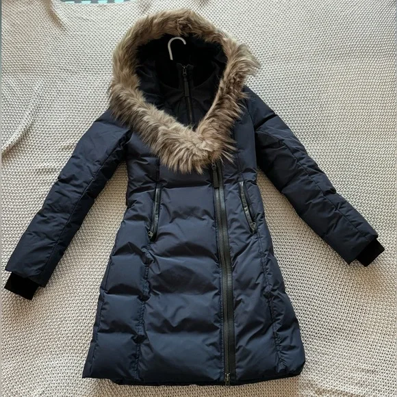 Mackage Jackets Coats Womens Mackage Kay Coat Navy Blue Xs